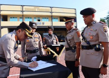 Sejumlah Pesan Kapolresta Banda Aceh saat Sertijab Kasat-Kapolsek