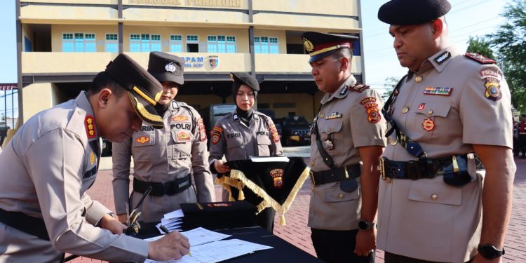 Sejumlah Pesan Kapolresta Banda Aceh saat Sertijab Kasat-Kapolsek