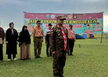 Dodi Juliardi Bas Buka Perkemahan penggalang dan penegak sekolah IT