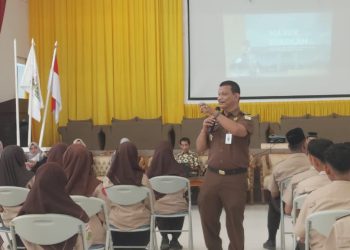 Kejati Aceh Edukasi Hukum Siswa SMK Negeri I Al-Murbarkeya Lewat Program JMS