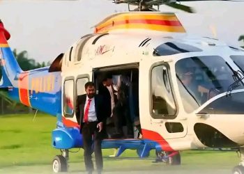 Kapolda Aceh bersama Gubernur Gunakan Helikopter Polri AW 169 ke Acara Pelantikan Bupati dan Wakil Bupati