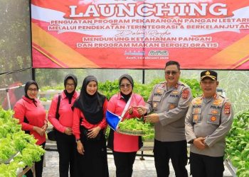 Kapolda Aceh dan Ketua Bhayangkari Hadiri Launching Penguatan Program P2L