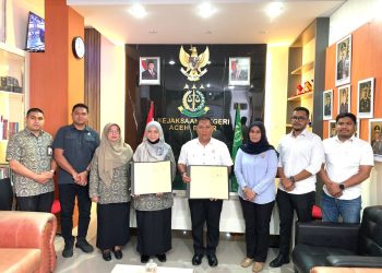 BPJS Kesehatan dan Kejaksaan Negeri Aceh Besar Tandatangani Kerja Sama dalam Penegakan Kepatuhan Badan Usaha