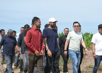 Tinjau Lahan Rencana Pembangunan Pabrik Rokok di Aceh Utara, Mualem : Pembangunan Langsung Dimulai Sekarang!