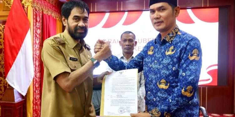 Muzakir Manaf Tunjuk M Nasir Sebagai Plt Sekda Aceh
