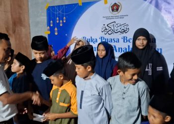 Momentum Ramadan, PWI Aceh Besar Santuni Anak Yatim dan Gelar Buka Puasa Bersama