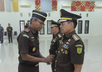 Plt. Kajati Aceh Lantik Faisol sebagai Asisten Pidana Militer, Gantikan Joko Sutikno