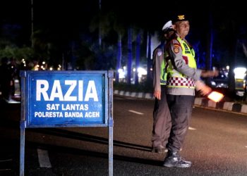 Perketat Keamanan dan Ketertiban Masyarakat, Polresta Banda Aceh Gelar Razia