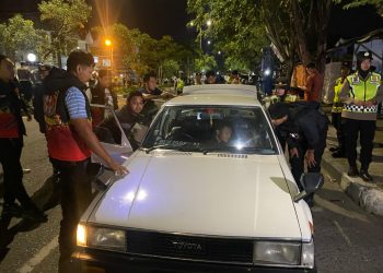 Kapolresta Banda Aceh Pimpin Razia Balap Liar dan Amankan Puluhan Sepmor serta Miras