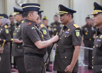 Yudi Triadi Resmi Jabat Kajati Aceh, Jaksa Agung Tekankan Profesionalisme dan Integritas