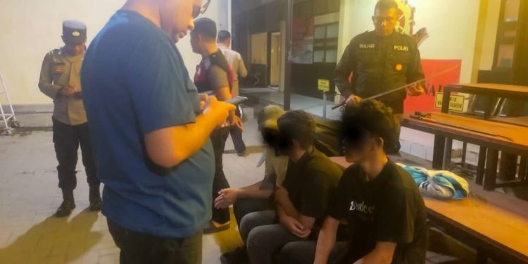 Tiga Remaja Diamankan Polresta Banda Aceh, Diduga Terlibat Tawuran