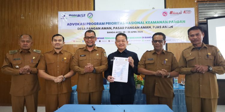 Sinergi Lintas Sektor, BPOM Aceh dan Pemko Banda Aceh Perkuat Program Nasional Keamanan Pangan