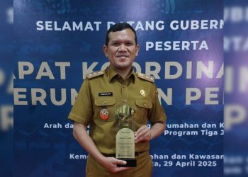 Pemerintah Aceh Terima Apresiasi Nasional Atas Dukungan Program 3 Juta Rumah