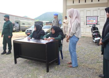 60 Pengendara Roda Dua Pelanggar Syariat Dijaring Razia Satpol PP dan WH di Aceh Besar