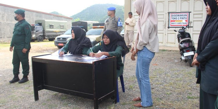 60 Pengendara Roda Dua Pelanggar Syariat Dijaring Razia Satpol PP dan WH di Aceh Besar