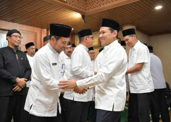 Wagub Aceh Fadhlullah Doakan Jemaah Calon Haji ASN Pemerintah Aceh Menjadi Haji Mabrur dan Kembali Selamat