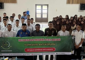 Kejari Aceh Besar Gelar Kampanye Anti Korupsi di SMA Negeri Modal Bangsa