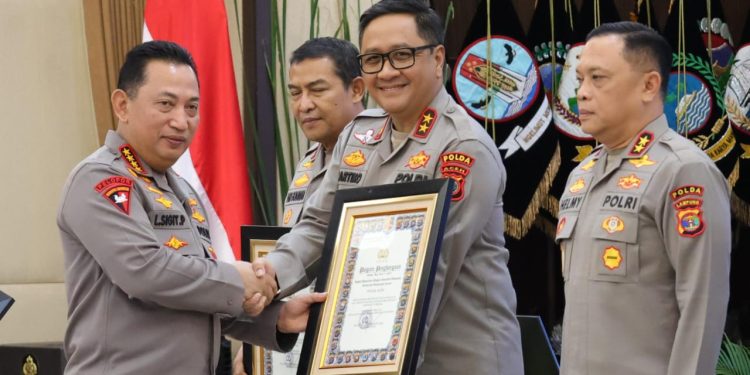 Polda Aceh Raih Penghargaan Kapolri atas Capaian Nilai IKPA Terbaik Tahun Anggaran 2024