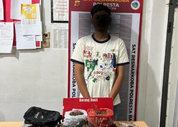 Satresnarkoba Gerebek Pengedar Ganja! 3,7 Kg Siap Edar Disita di Banda Aceh