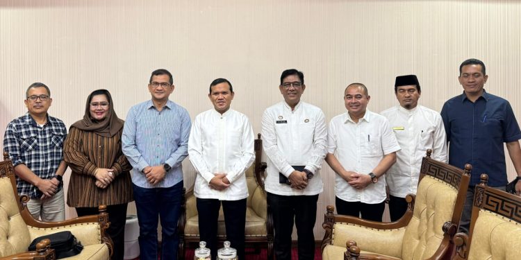 Tingkatkan Sinergi Program JKN di Aceh, Deputi Direksi BPJS Kesehatan Wilayah I Temui Wagub Aceh