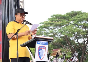 Meriahkan Hari Bhayangkara Ke-79, Polda Aceh Gelar Olahraga Bersama