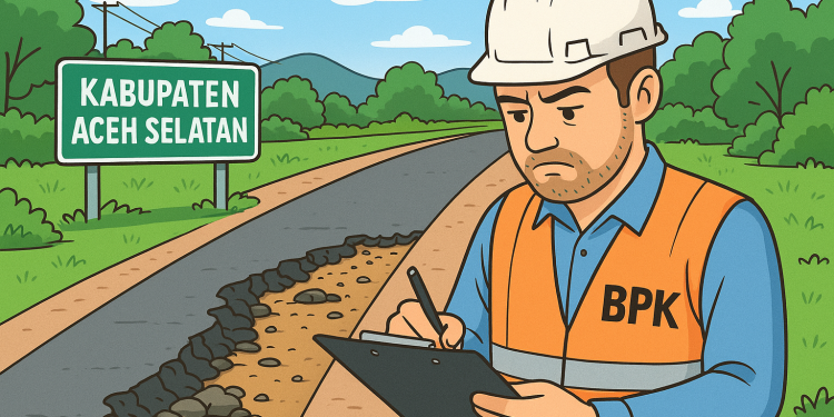 BPK Temukan Penyimpangan Proyek Infrastruktur di Aceh Selatan: Rp835 Juta Lebih Diduga Tidak Sesuai Kontrak