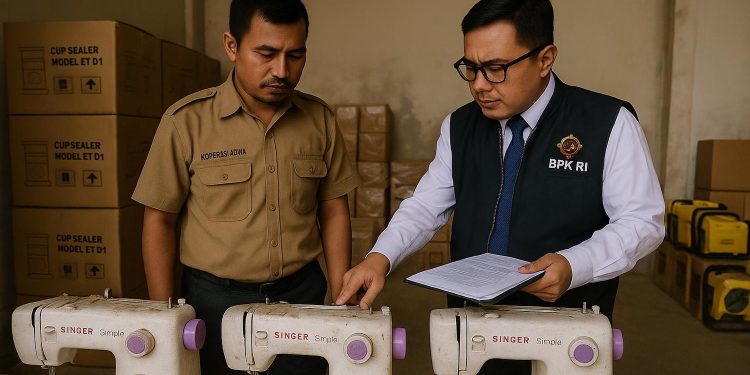 Ratusan Barang Hibah Belum Disalurkan, BPK Soroti Kinerja Dinas Koperasi Abdya