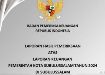 Tanpa Dasar Hukum, Belanja Rumah Tangga Sekda Subulussalam Rp247 Juta Disorot BPK