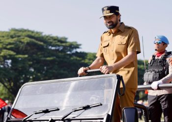 Muzakir Manaf Jadi Inspektur Upacara HUT Bhayangkara ke-79 di Aceh