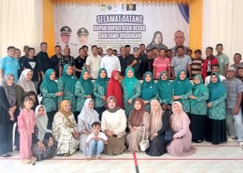 Syech Muharram Silaturahmi Dengan Tim Commando Independen Lhoong