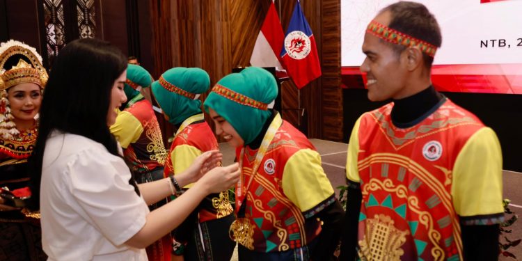 Aceh Raih Emas di Ajang Senam Jantung Sehat di Lombok