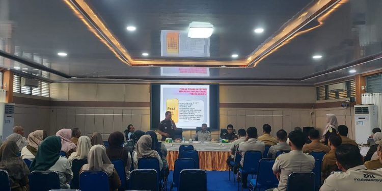 Kejati Aceh Sosialisasi Hukum di BPBA, Tekankan Pencegahan Korupsi