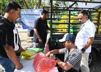Pemkab Aceh Besar Melalui Dinas Pangan Gelar Gerakan Pangan Murah Didua Kecamatan