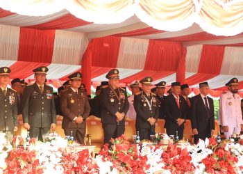 Kapolda Aceh Ikuti Upacara HUT ke-80 Kemerdekaan RI di Blang Padang