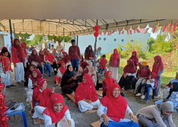 Remaja Komplek Putroe Aceh Gelar Semarak HUT RI ke-80