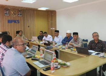 Dewan Pengawas dan Manajemen BPKS Gelar Rapat Koordinasi Bulanan