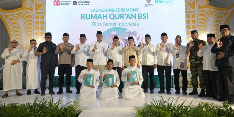 Luncurkan Rumah Qur’an, Wagub Fadhlullah Apresiasi BSI