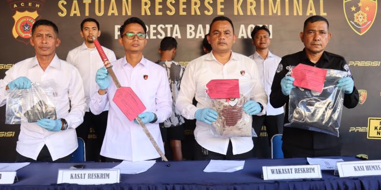 Sadis! Remaja Geng Motor Bacok Korban di Pasar Aceh, Polisi Ringkus Pelaku dalam Sehari
