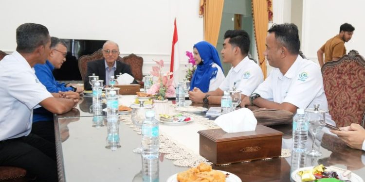 Tingkatkan Sinergi Program JKN , BPJS Kesehatan Audiensi bersama Wali Nanggroe Aceh