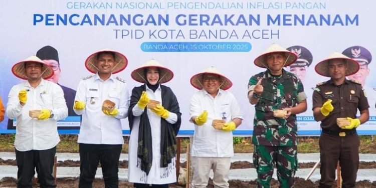 TPID Banda Aceh Canangkan Gerakan Menanam untuk Kendalikan Inflasi dan Perkuat Ketahanan Pangan