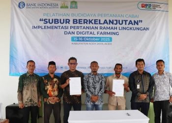 BI dan TPID Aceh Latih Petani Cabai “Subur Berkelanjutan” di Aceh Jaya: Dorong Ketahanan Pangan dan Kendalikan Inflasi