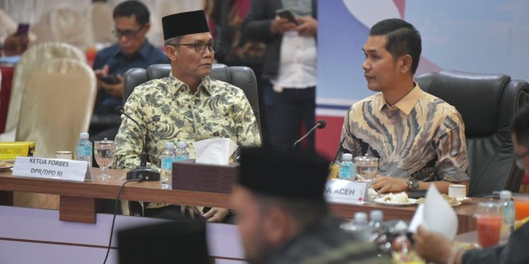 Sekda Aceh & Forbes DPR/DPD RI Matangkan Revisi UUPA dan Dana Otsus