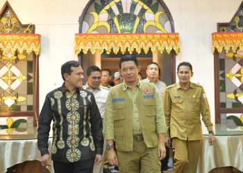 Wagub Fadhlullah Ramah Tamah dengan Kepala BNPB