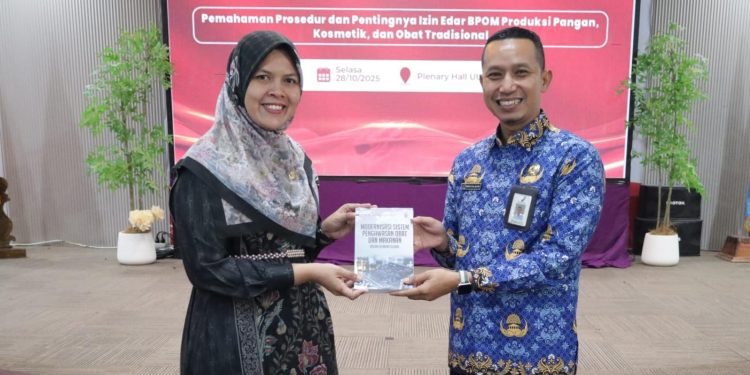 BPOM Aceh Ajak Mahasiswa UUI Jadi Agen Perubahan Ekonomi Kreatif