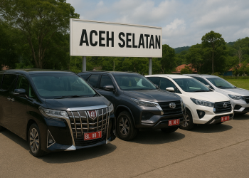 BPKD Aceh Selatan Anggarkan Rp2 Miliar untuk Pengadaan Mobil Dinas Mewah Tahun 2025