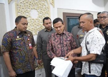 Wagub Fadhlullah Minta KJPP Verifikasi Ulang Data Ganti Rugi Jalan Tol Padang Tiji–Seulimeum