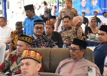 Pemkab Aceh Besar Hadiri Peringatan Maulid dan Peusijuk Ketua PWI Pusat di Banda Aceh