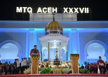 Mualem Buka MTQ ke-37 Tingkat Provinsi Aceh di Pidie Jaya