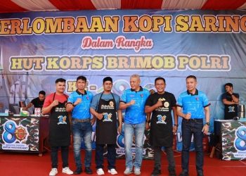 Kapolda Aceh Buka Lomba Kopi Saring HUT ke-80 Brimob