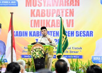 Bupati Aceh Besar Harap Kadin Jadi Penggerak Ekonomi, Bukan Pencari Proyek